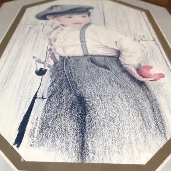 Vintage drawings by Kathleen Casey ‘85,‘86 framed - Picture 5 of 8